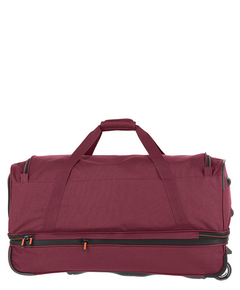 Travelite Basics Wheeled Duffle 70 Expandable dark red