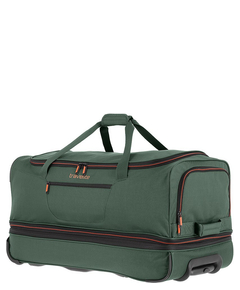 Travelite Basics Wheeled Duffle 70 Expandable dark green