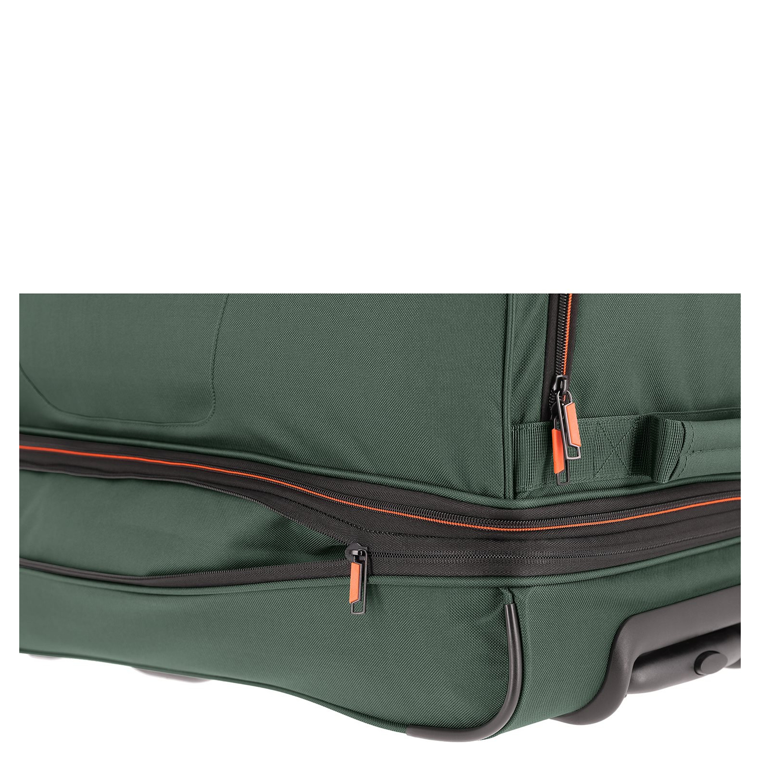 Travelite Basics Wheeled Duffle 70 Expandable dark green