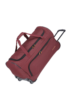 Travelite Basics Fresh Trolley Travel Bag 71 dark red