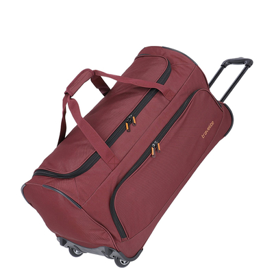 Travelite Basics Fresh Trolley Travel Bag 71 dark red