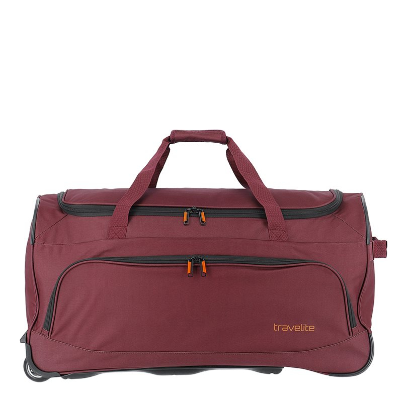 Travelite Basics Fresh Trolley Travel Bag 71 dark red