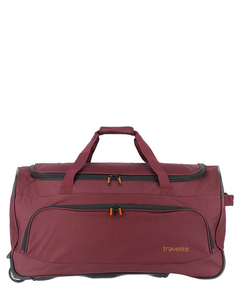 Travelite Basics Fresh Trolley Travel Bag 71 dark red