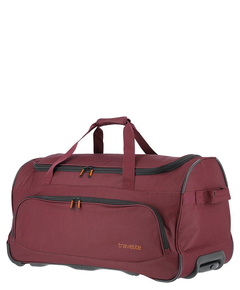 Travelite Basics Fresh Trolley Travel Bag 71 dark red