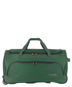 Travelite Basics Fresh Trolley Travel Bag 71 dark green