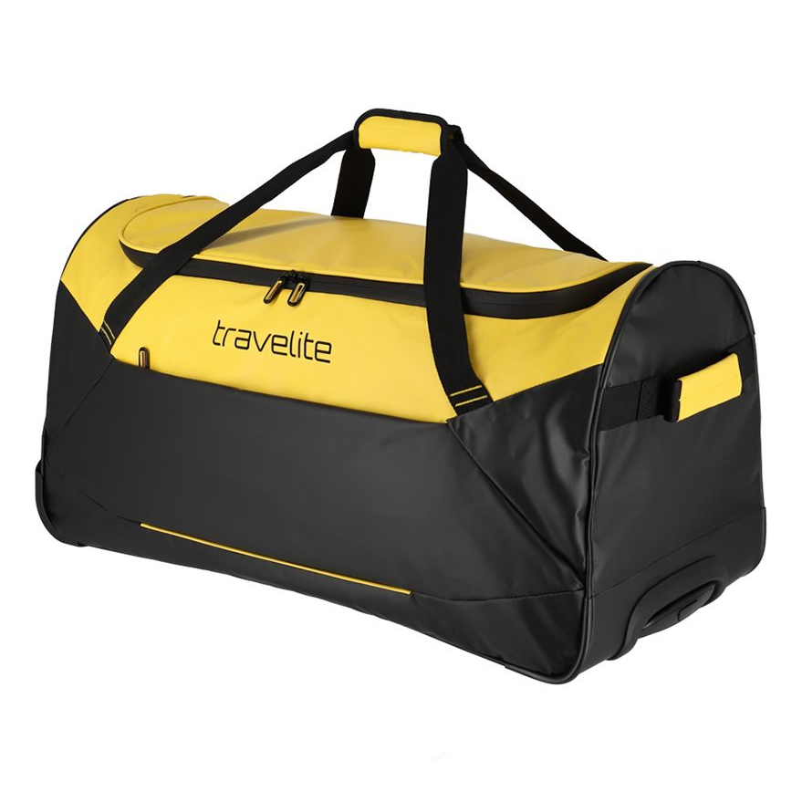Travelite Basics Trolley Travel Bag yellow
