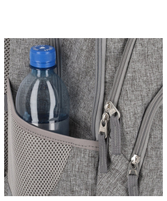 Travelite Basics Backpack Melange light grey