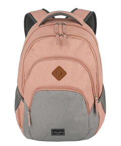 Travelite Basics Backpack Melange rose/grey