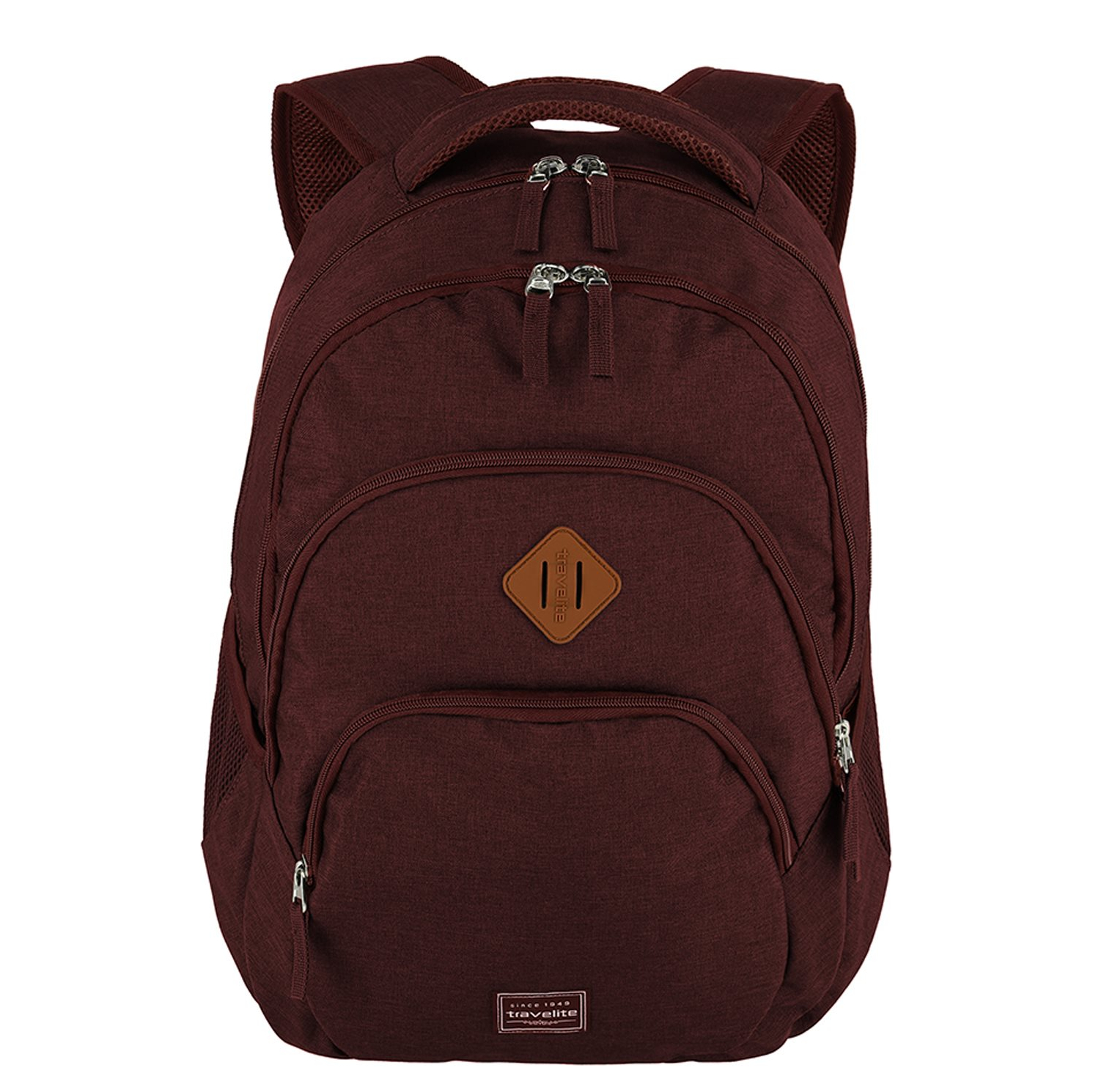 Travelite Basics Backpack Melange bordeaux