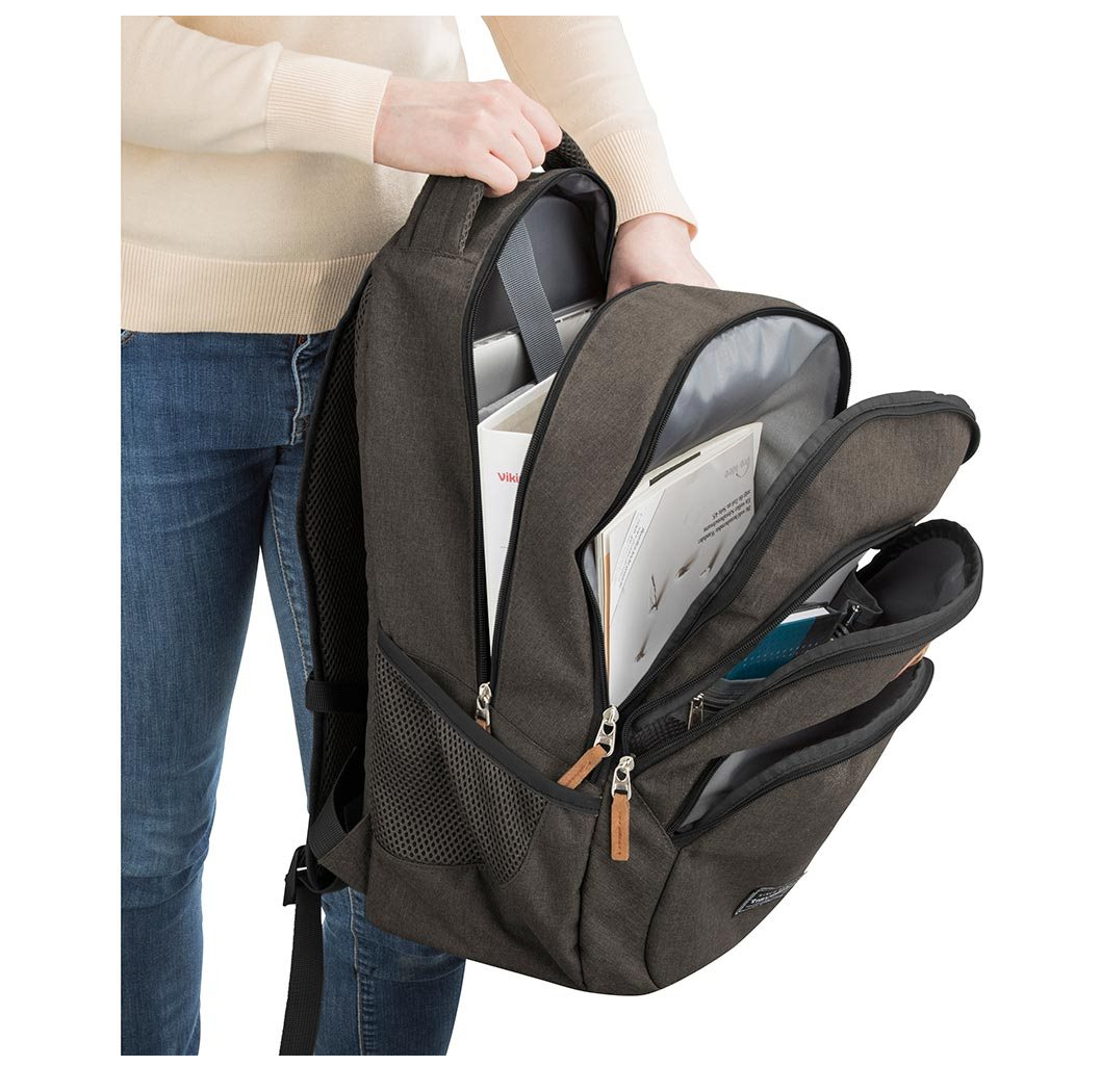 Travelite Basics Backpack Melange green/grey