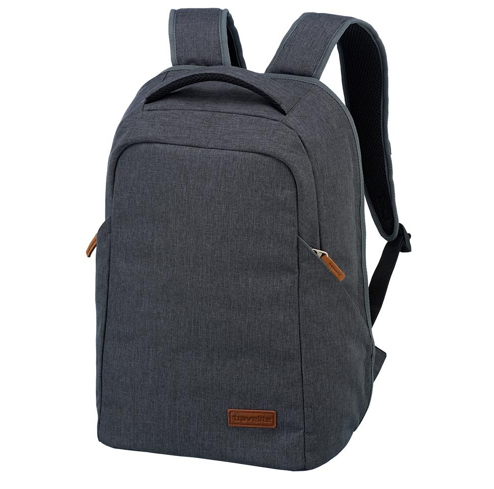Travelite Basics Safety Backpack anthracite