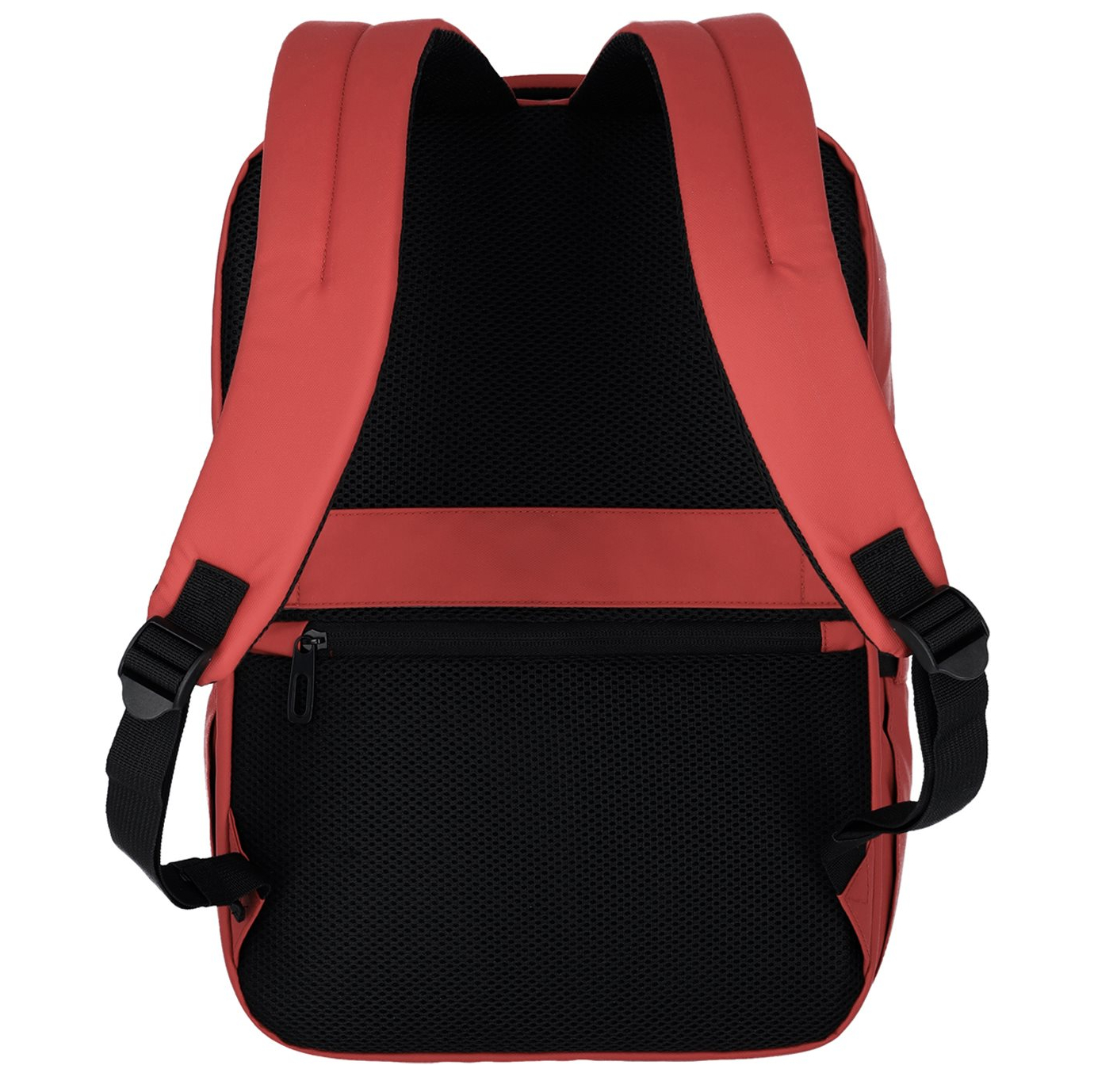 Travelite Basics Boxy Backpack red