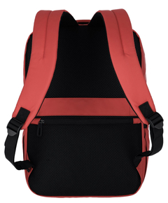 Travelite Basics Boxy Backpack red