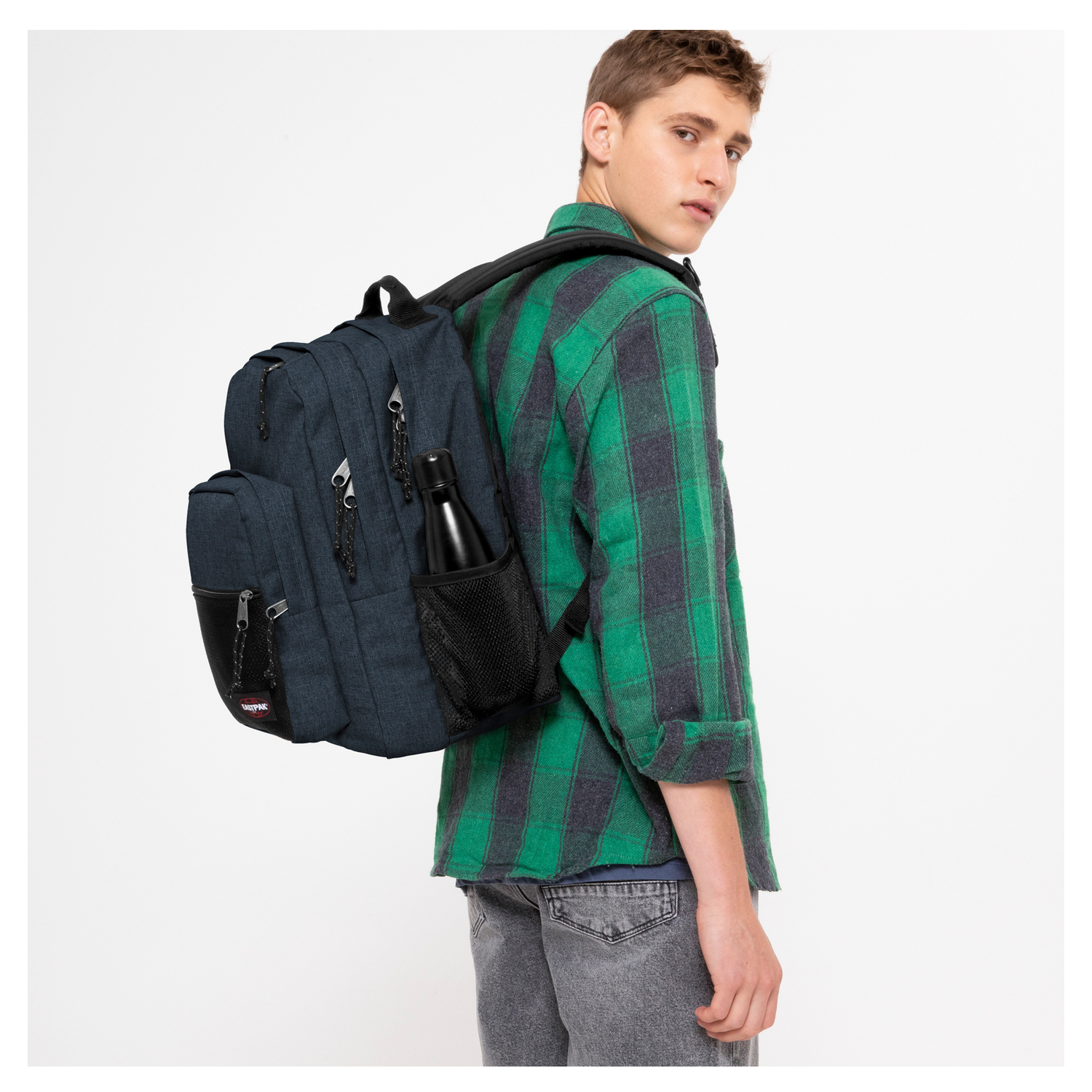 Eastpak Pinzip Rugzak triple denim