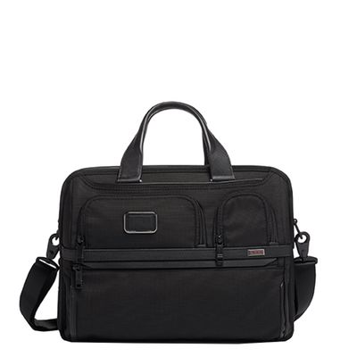 TUMI Alpha Expandable Organizer Laptop Brief black