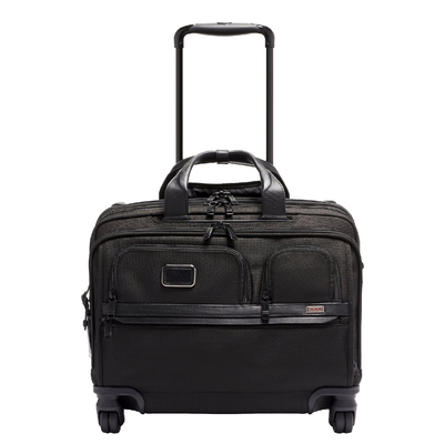 TUMI Alpha DLX Wheeled Laptop Case black
