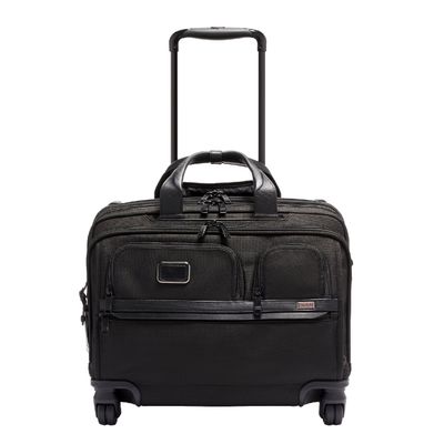 TUMI Alpha DLX Wheeled Laptop Case black