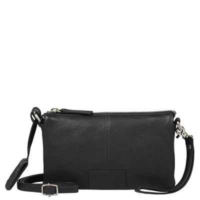 Burkely Soft Skylar Triple Pocket Zip black