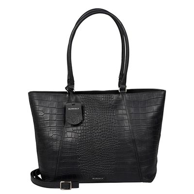 Burkely Cool Colbie Wide Tote 15.6" black