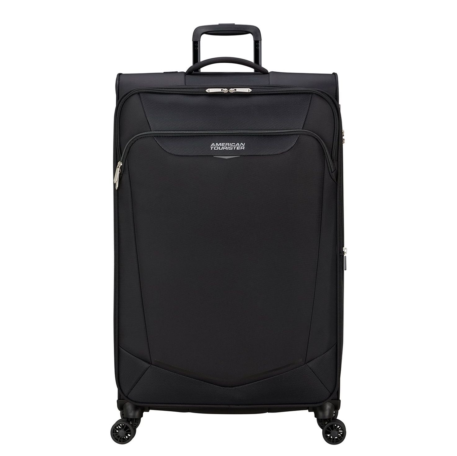 American Tourister Summerride Spinner L Exp black Zachte koffer