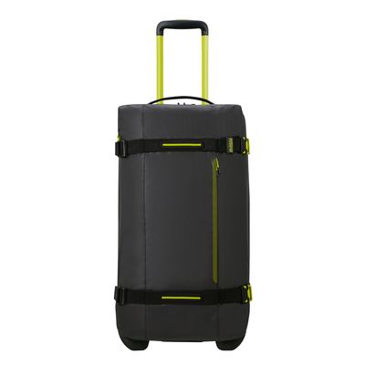 American Tourister Urban Track Duffle/Wheels M Coated black/lime