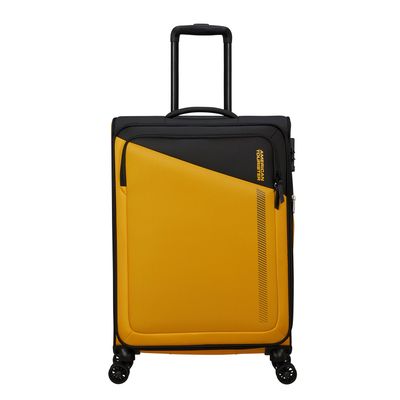 American Tourister Daring Dash Spinner M EXP black/yellow