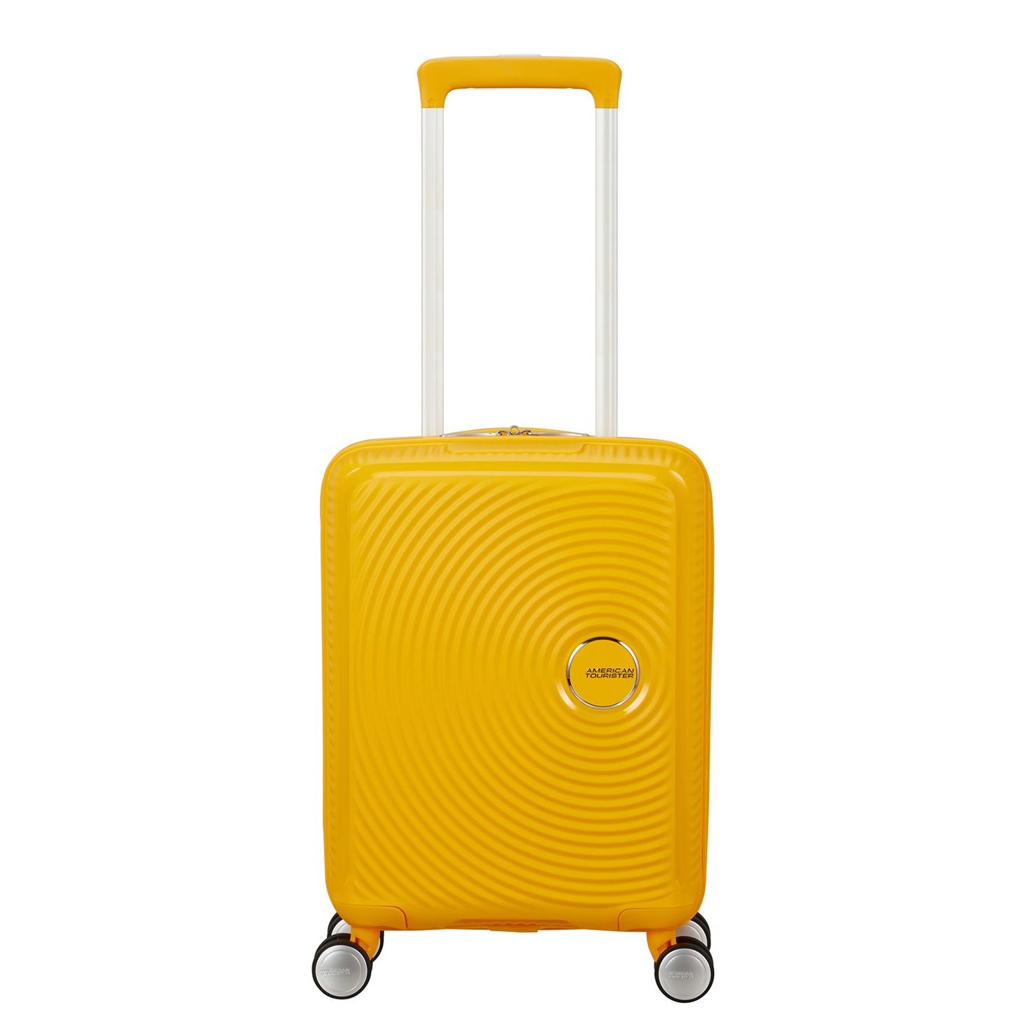 American Tourister kinderkoffer - Soundbox Mini handbagage 4 wielen - Golden Yellow - 22 l - 1.8 kg