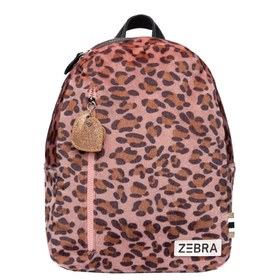 Zebra Trends Girls Rugzak S Soft Leo pink