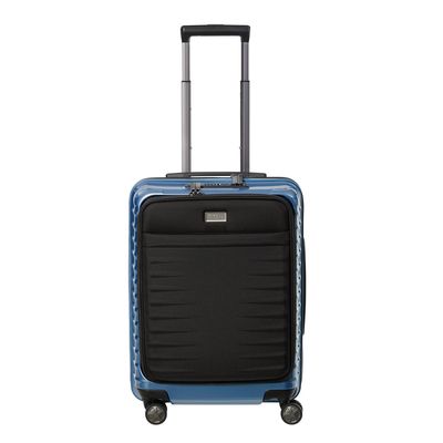 TITAN Litron 4 Wheel Trolley S Frontpocket ice blue