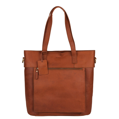 Burkely Vintage Jade Laptopshopper 14" cognac