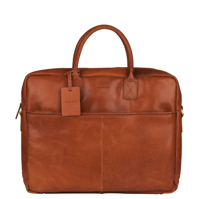 Burkely Vintage Max Worker 17.3" cognac