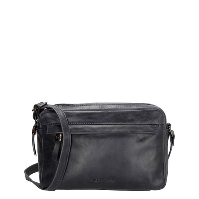 Hide & Stitches Porto Schoudertas II donker navy