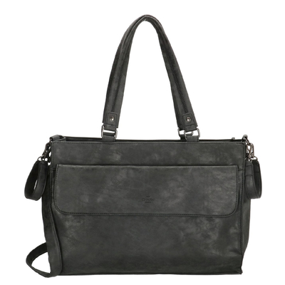 Charm London Bloomsbury Luiertas zwart