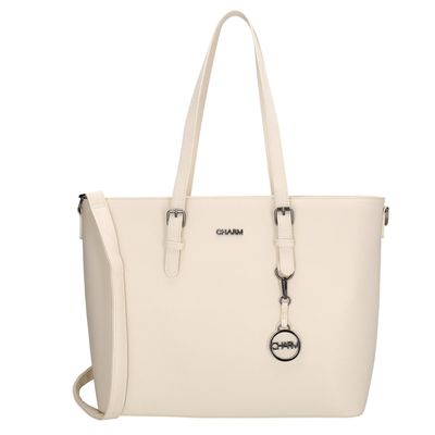 Charm London Birmingham Shopper 15.6" beige