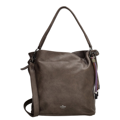 Charm London Tottenham Shopper darkbrown