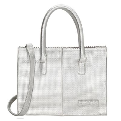 Zebra Trends Emilia Handtas zilver