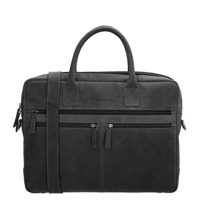 Hide & Stitches Idaho Enchant Laptoptas zwart