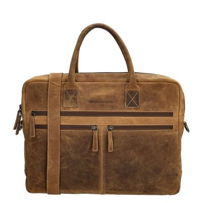 Hide & Stitches Idaho Enchant Laptoptas bruin