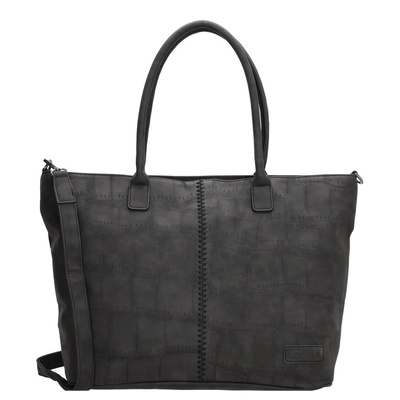 Zebra Trends Mirjam Shopper zwart