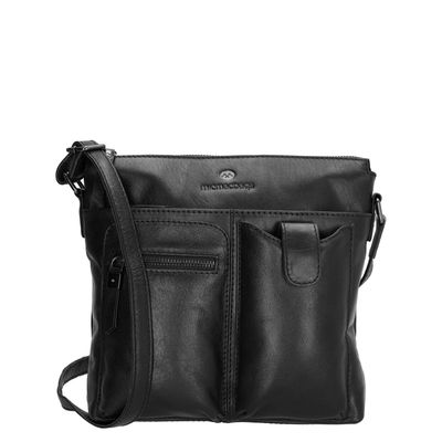 Hide & Stitches Porto Schoudertas zwart