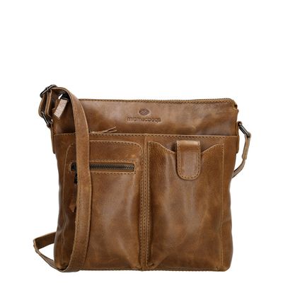 Hide & Stitches Porto Schoudertas bruin