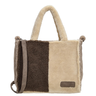 Zebra Trends Teddy Denise Handtas M donkerbruin