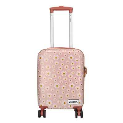 Zebra Trends Travel Kinderkoffer lichtroze