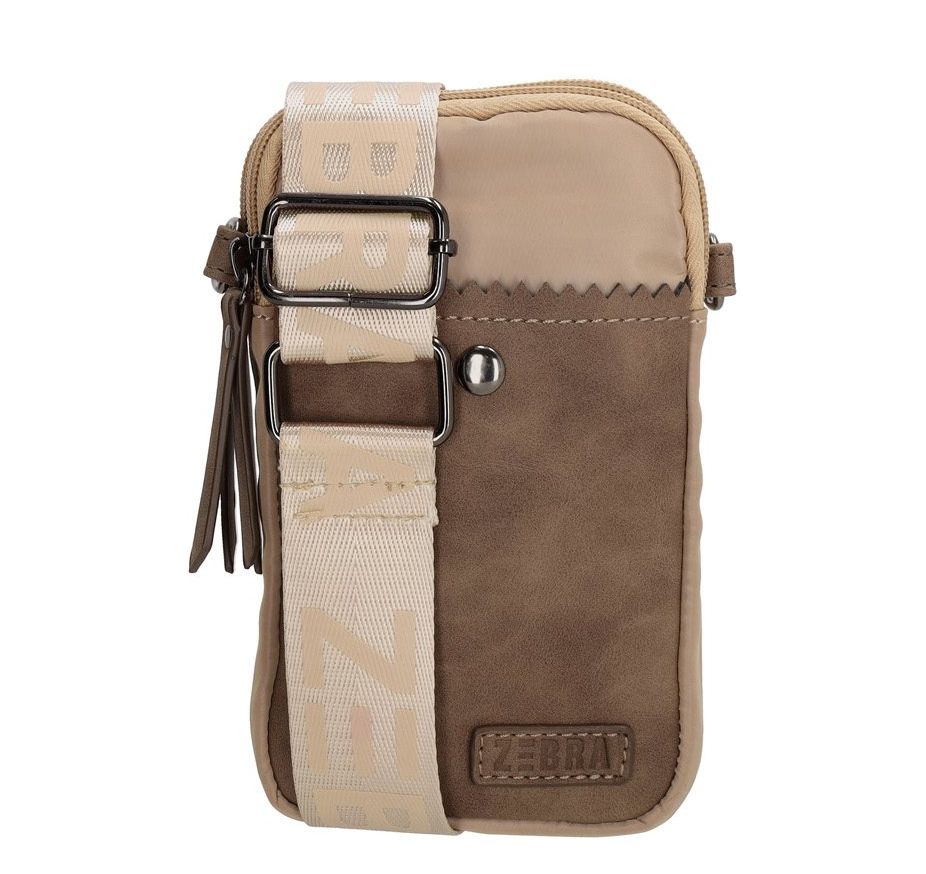 Zebra Trends Telefoontasjes grijs en taupe