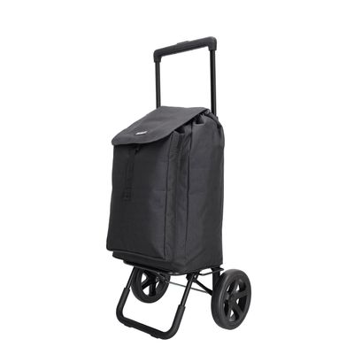 Beagles Shop & Go Cartease Boodschappentrolley zwart