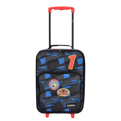 Zebra Trends Trolley Adventure racecar black
