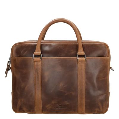 Hide & Stitches Next Navajo Laptopbag brown