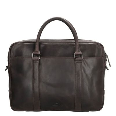 Hide & Stitches Next Navajo Laptopbag dark brown