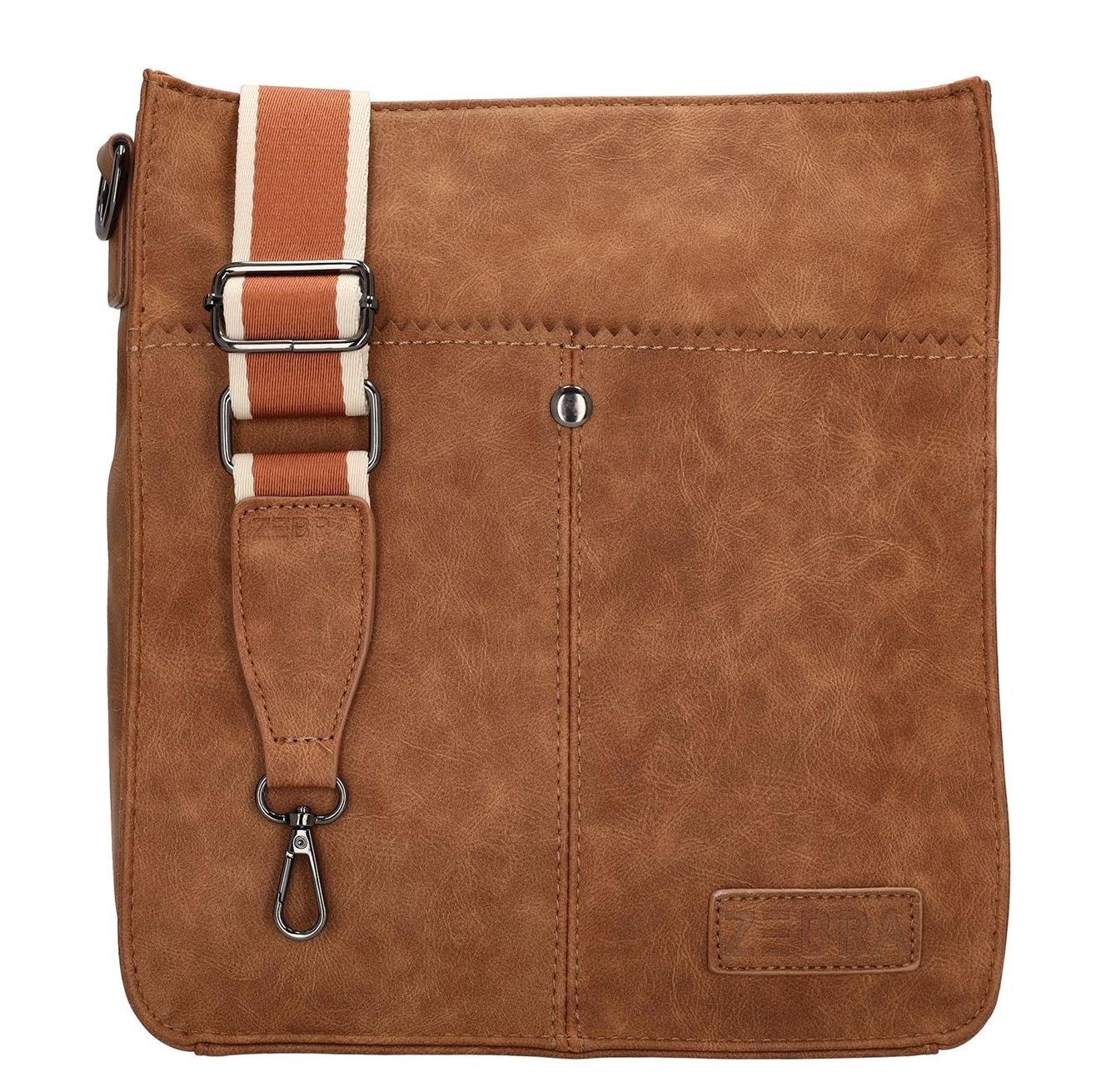 Zebra Trends crossbodytas bruin