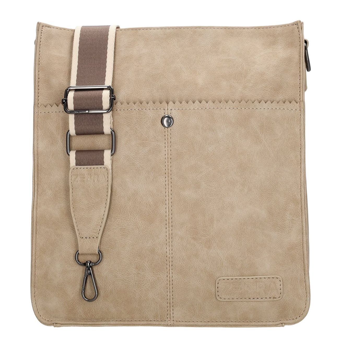 Zebra Trends crossbodytas beige en bruin